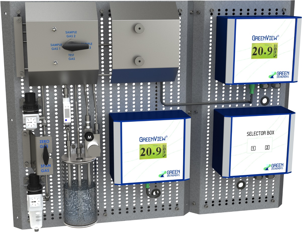 green-instruments-OXYGEN ANALYZER INERT GAS MONITORING